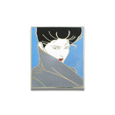 Patrick Nagel Untitled Patrick Nagel Brooch ARCHIVED writing tools pens