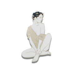 Patrick Nagel Untitled Patrick Nagel Brooch ARCHIVED writing tools pens