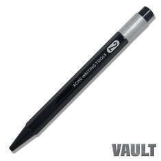 Adrian Olabuenaga #2 (Number Two) All black COLOR TEST Retractable Roller Ball Pen site exclusives the vault