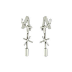 Adrian Olabuenaga CHA CHA Sterling Silver Earrings jewelry sterling silver - acme classics
