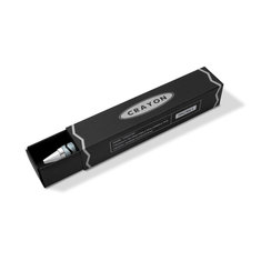 Adrian Olabuenaga CRAYON CHROME LIGHT BLUE Retractable Roller Ball writing tools crayon chrome