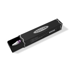Adrian Olabuenaga CRAYON CHROME PURPLE Retractable Roller Ball writing tools crayon chrome