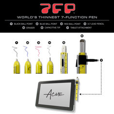 Adrian Olabuenaga ELITE Seven Function Pen ARCHIVED writing tools pens