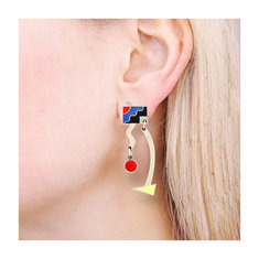 Adrian Olabuenaga IN AND OUT Earrings jewelry memphis designers for acme