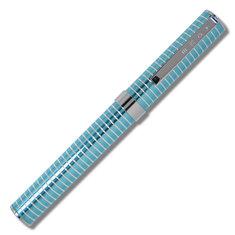 Adrian Olabuenaga “ATP” LIGHT BLUE GLOSS Roller Ball Pen - Anodized Aluminum Prototype site exclusives atp