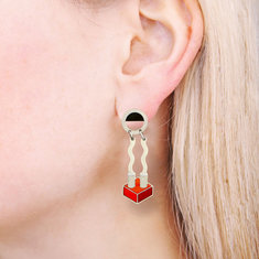 Adrian Olabuenaga STRUCTURES Earrings jewelry memphis designers for acme