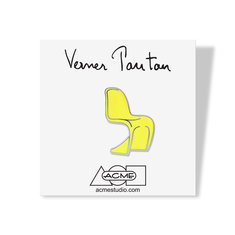 Verner Panton PANTON CHAIR YELLOW Pin accessories pins