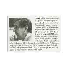 Cesar Pelli GALLERY Brooch jewelry architects for acme