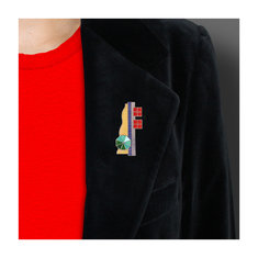 Cesar Pelli GALLERY Brooch jewelry architects for acme