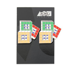 Cesar Pelli WINDOWS 2 Earrings jewelry architects for acme