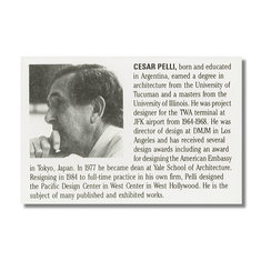 Cesar Pelli WINDOWS 2 Earrings jewelry architects for acme