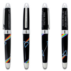  Pink Floyd DARK SIDE OF THE MOON Roller Ball Pen & Card Case Set ARCHIVED writing tools pens