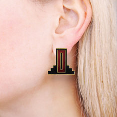 Ken Price UNTITLED Earrings jewelry artists for acme