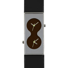 Karim Rashid BI BROWN BLACK Wrist Watch ARCHIVED writing tools pens