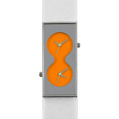 Karim Rashid BI ORANGE WHITE Wrist Watch ARCHIVED writing tools pens