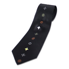 Karim Rashid BLACK Neck Tie accessories ties