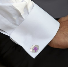 Karim Rashid BLOB - SILVER Cufflinks accessories cufflinks
