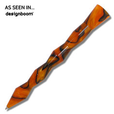 Karim Rashid KUZI - ORANGE Retractable Roller Ball writing tools collezione materiali