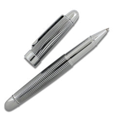 Karim Rashid OPTIKAL Etched Ballpoint Pen & Card Case Set writing tools pen & card case sets