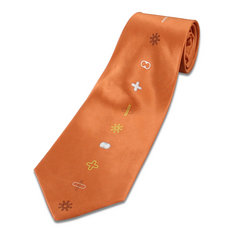 Karim Rashid ORANGE Neck Tie accessories ties