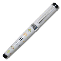 Karim Rashid WHITE Color Test Fountain Pen site exclusives the vault