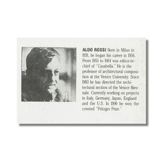 Aldo Rossi CABANA Earrings jewelry architects for acme