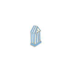 Aldo Rossi CABANA Tie Tack jewelry architects for acme