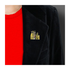 Aldo Rossi COMPLEX Brooch jewelry architects for acme
