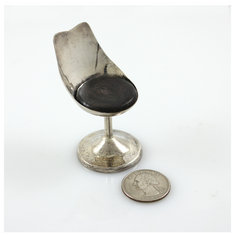 Eero Saarinen TULIP Miniature Sterling Chair ARCHIVED writing tools pens