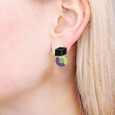 Peter Shire A.Y.Y. Earrings jewelry memphis designers for acme