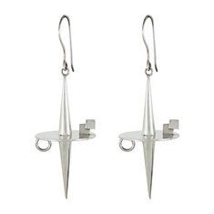 Peter Shire TOPS Sterling Silver Earrings jewelry sterling silver - acme classics