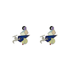 Peter Shire WATERWORKS Earrings