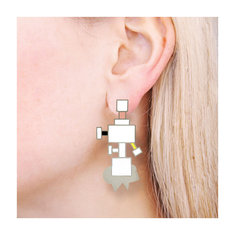 Ettore Sottsass AURORA Earrings jewelry memphis designers for acme