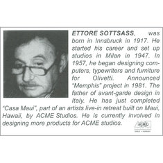 Ettore Sottsass EUPHORIA Necklace jewelry memphis designers for acme