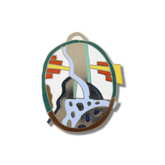 Ettore Sottsass MADRAS Brooch