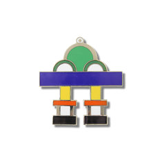 Ettore Sottsass TRONO Brooch