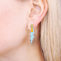 Robert AM Stern JABOT Earrings jewelry architects for acme