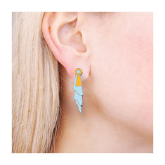 Robert AM Stern JABOT Earrings jewelry architects for acme