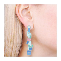 Matteo Thun CASOTTO 1&2 Earrings jewelry memphis designers for acme