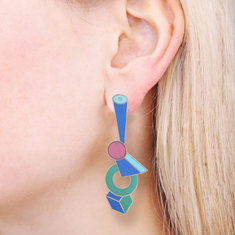 Matteo Thun CASOTTO 3 Earrings jewelry memphis designers for acme