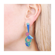 Matteo Thun CASOTTO 3 Earrings jewelry memphis designers for acme