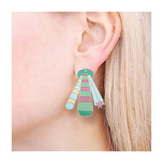 Matteo Thun DOWNTOWN 1 & 2 Earrings jewelry memphis designers for acme