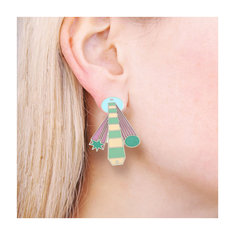 Matteo Thun DOWNTOWN 1 & 2 Earrings jewelry memphis designers for acme