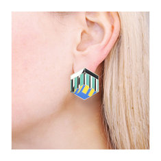 Stanley Tigerman C.W.A.V. Earrings jewelry architects for acme