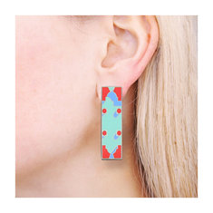 Stanley Tigerman LOGGIA Earrings jewelry architects for acme