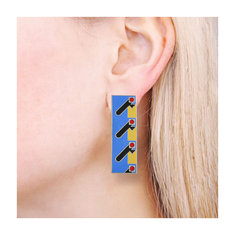 Stanley Tigerman PORTICO Earrings jewelry architects for acme