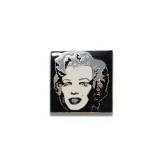 Andy Warhol MARILYN BLACK Brooch ARCHIVED writing tools pens