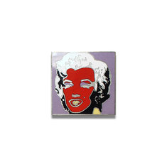 Andy Warhol MARILYN BLUE Brooch ARCHIVED writing tools pens