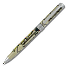 Frank Lloyd Wright APRIL SHOWERS CREAM Mechanical Pencil Color Test ARCHIVED writing tools pens
