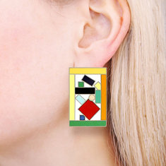 Marco Zanini ESMERALDA Earrings jewelry memphis designers for acme